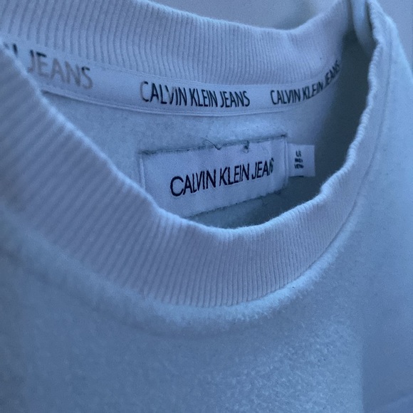 Mens Calvin Klein Crew Neck Sweater Size L - Picture 6 of 9